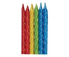 amscan 25 151 867,4 cm O-n-e Paillettes Pick Bougie