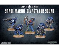 Games Workshop Jeux Atelier 251 765 056 862,6 cm Space Marine Devastators Jeu de Table et Miniature