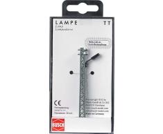 Busch Environnement - BUE8740 - Modélisme Ferroviaire - Réverbère en Treillis - Lampe Noire