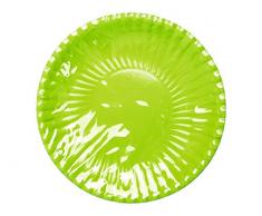 Givi Itali 18 cm Assiettes Carte (Lot de 10) Vert Clair