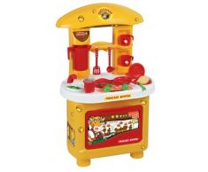 FARO - 2567 - Jeu Dimitation - Cuisine Mucca Emma avec 18 Accessoires - 72 Cm