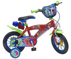 Toimsa Pjmasks Vélo pour Enfant sous Licence Le Pyjamasques 12 Pouce de 3 à 5 Ans, 1203U
