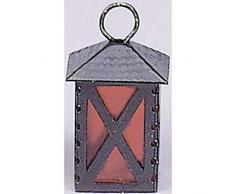 Rulke Rulke020605 30 mm Rouge Lanterne en métal