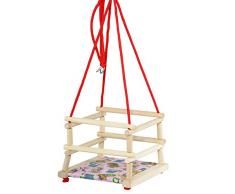 Tupiko HDP balançoire en Bois avec Traversin