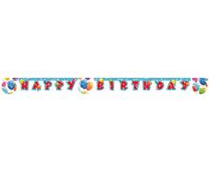 Procos PR88155 Guirlande Happy Birthday Sparkling Balloons Multicolore