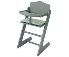 Barrutoys - Chaise Haute poupées Florence Vert (00000532)