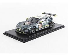 Spark- Voiture Miniature de Collection, S7044, Vert/Blanc