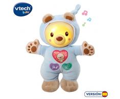 VTech 3480-502122 Couffin pour Enfant avec mélodies, chansons et Sons de la Nature, lumière Douce Nocturne, Multicolore