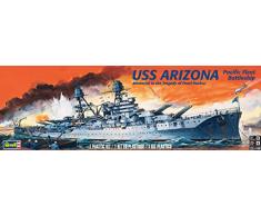 Revell-Monogram Maquette cuirassé USS Arizona échelle 1/426, 85-0302, Multicolor