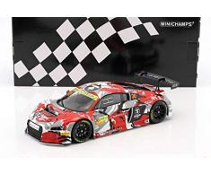 Minichamps- Voiture Miniature de Collection, 155151130, Rouge/Gris/Blanc