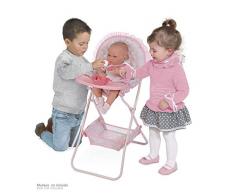 Decuevas Chaise Longue Pliante avec Accessoires 65 x 32 x 42 cm Multicolore (53228)