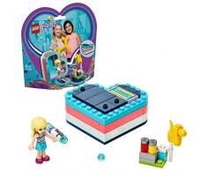 LEGO®-Friends La boîte cœur dété de Stéphanie Jouet pour Fille et Garçon à Partir de 6 Ans et Plus, 95 Pièces 41386
