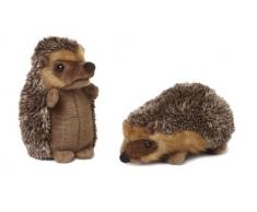 WWF - Peluche Hérisson - Peluche Réaliste avec de Nombreux Détails Ressemblants - Douce et Souple - Debout - Normes CE - 18 cm
