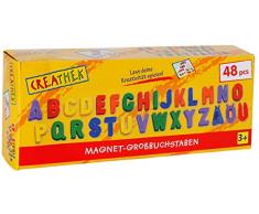 The Toy Company 12972 Creathek Magnet Lettres majuscules 48 pièces