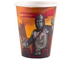 amscan - 9900336 - 8 Gobelets Chevalier