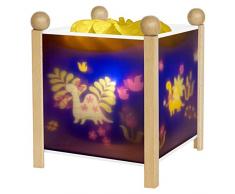 Trousselier – 4314 Go 12 V Lanterne magique Dinosaures Night lampe