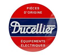 Dioramax- Miniature Voiture de Collection, DUCELLIER, Rouge/Bleu/Blanc