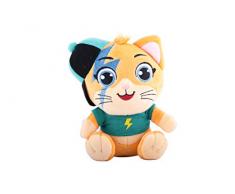 Smoby-44 Chats Peluche cm. 13, Couleurs Assorties, 7600170100