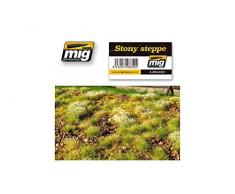 AMMO munitions Mig-8350 Stony Steppe Tapis de Gazon, Multicolore