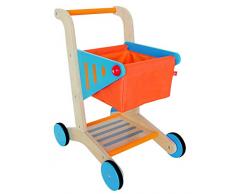 Hape - E3123 - Jeu dImitation en Bois - Cuisine - Caddie