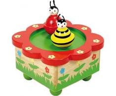 Ulysse - 1128 - Jouet Premier Age - Boite à Musique - Abeille Coccinelle