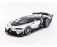 AUTOart- Voiture Miniature de Collection, 70987, Silver/Blue Carbon