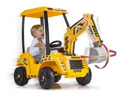 FEBER - Super Digger, Pelleteuse à Batterie pour Enfants de 3 Ans et plus, 12V (Famosa 800012320)