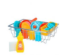 COLORBABY- Plateau avec Accessoires de Cuisine (49047)