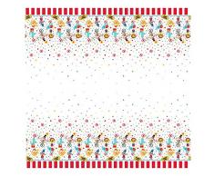 Unique Party 72477 Nappe, Carnaval, Cirque, Fête, Anniversaire, 1,37 mx 2,13 m