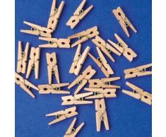 Playbox PBX2470197 2470197 Lot de 24 Pinces à Linge Multicolore Diamètre 7,4 cm