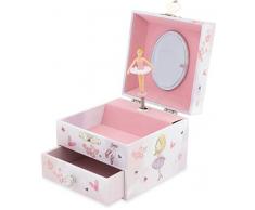 Ulysse Couleurs dEnfance- Coffre à Bijoux Musical, 9536