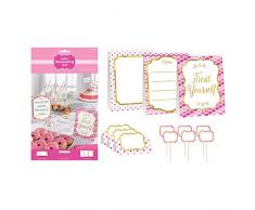 amscan 281000 Rose Buffet kit de décoration pour