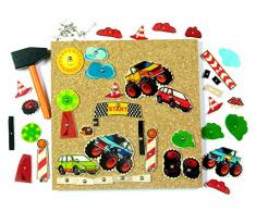 Hess 14938 en Bois Monster Truck Grand Jeu bébé Jouet