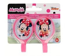 Minnie Mouse Lot de 2 cintres ovales Autocollantes en Plastique 4,5 x 8 cm Couleur (Stor st-15011)