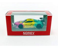 Norev Voiture Miniature de Collection, 310607, Rose/Jaune / Vert