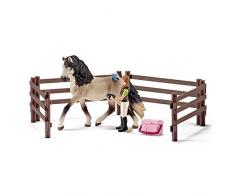Schleich - 42270 - Accessoire pour figurine - Kit de soin pour chevaux andalous
