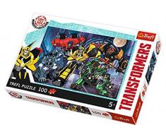 Puzzle 100 Transformers Druzyna Autobotów