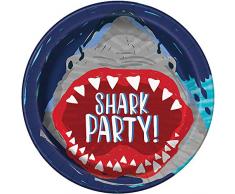 Unique Party- Assiettes en Carton, 72535, 23 cm