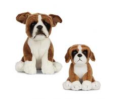 Living Nature- Jouet en Peluche pour Chien et Chiot Bulldogs, AN495, Unknown, Bundle