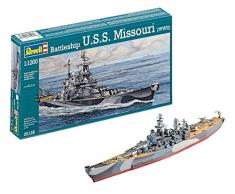 Revell - 05128 - Maquette De Bateau - Battelship U.s.s. Missouri WWII - 31 Pièces - Echelle 1/1200