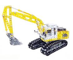TRONICO - 10100 - Pelleteuse Liebherr - Echelle 1/25 - 1283 Pièces - Jaune