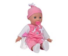 Simba - 105140488 - Poupée Enfant - Laura Poupon Parle - 24 Sons - Yeux Dormeurs - 38 Cm