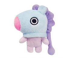 Aurora Produits Officiels BT21 signés World, Peluche MANG, Petit modèle, 61329, Violet