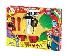 Faro - 2735 - Jeu Dimitation - Cuisine - Coffret Cafetière A Expresso Avec Accessoires Pour Enfant - 35,5 X 7,5 X 25,5 Cm