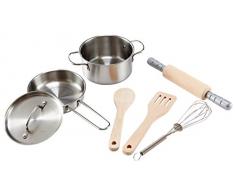 Hape - E3137 - Jeu dImitation en Bois - Cuisine - Set du Chef
