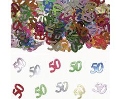 Folat Confettis de Table Motif Nombre