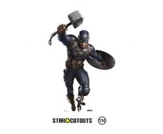 STAR CUTOUTS Ltd Figurine de Bureau en Carton Marvel Avengers Endgame Taille réelle Multicolore