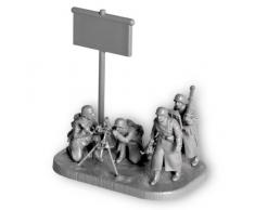 Zvezda - Z6209 - Maquette - Figurine - Mortier Allods 80 Mm Hiver