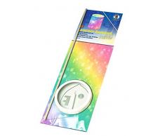 Ursus 7440000 Kit de Fabrication de lanternes en Papier Transparent, Couvercle de lanternes, lanternes et bougeoirs Multicolore 15,3 x 20 cm