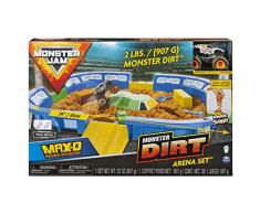 Monster Jam - 6046704 - Jouet enfant - Monster Dirt Arena Playset - Véhicule échelle 1:64 - Voiture Monster Truck